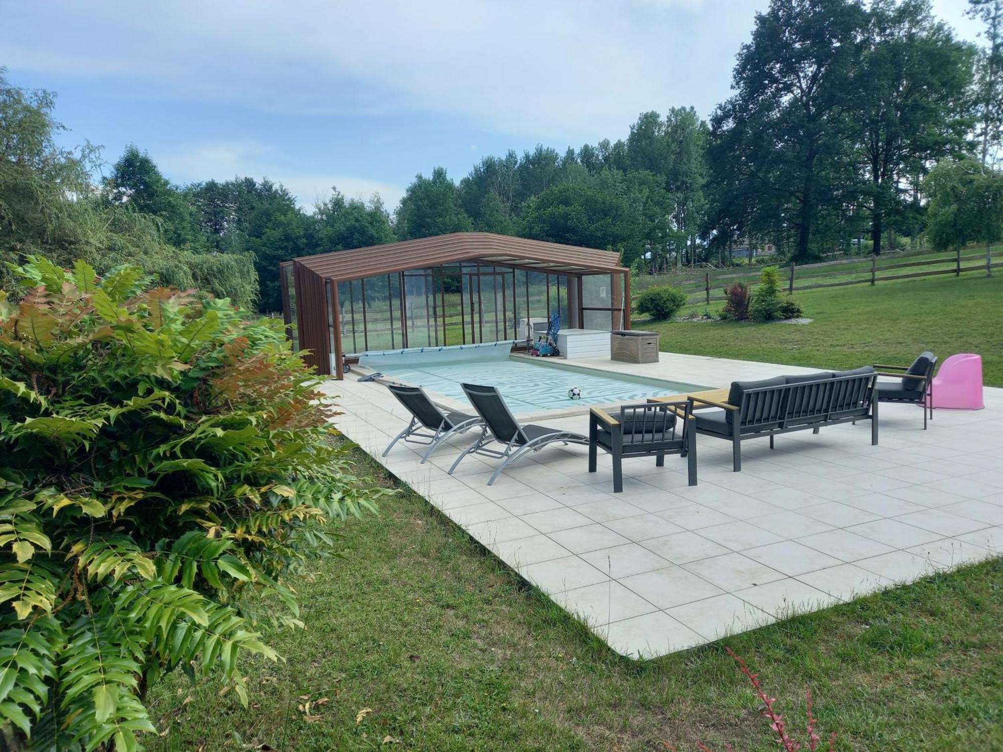 Chalet Au Coeur De La Nature Le Grand-Lucé Buitenkant foto